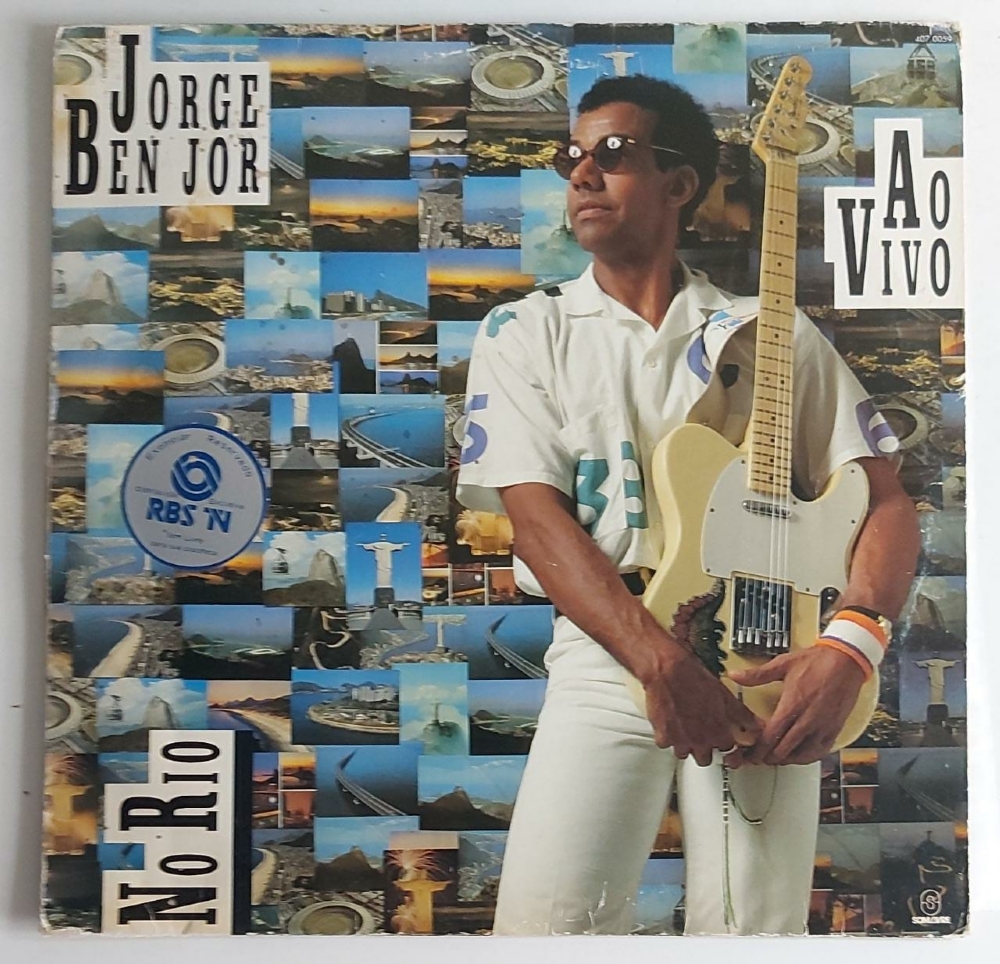 Jorge Ben Jor Ao Vivo No Rio LP Usado