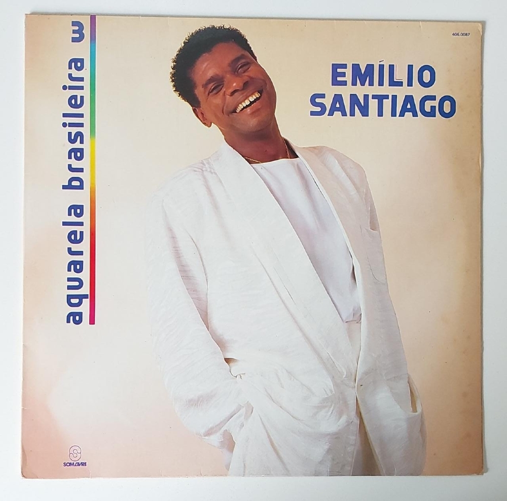 Emilio Santiago Aquarela Brasileira 3 LP Usado