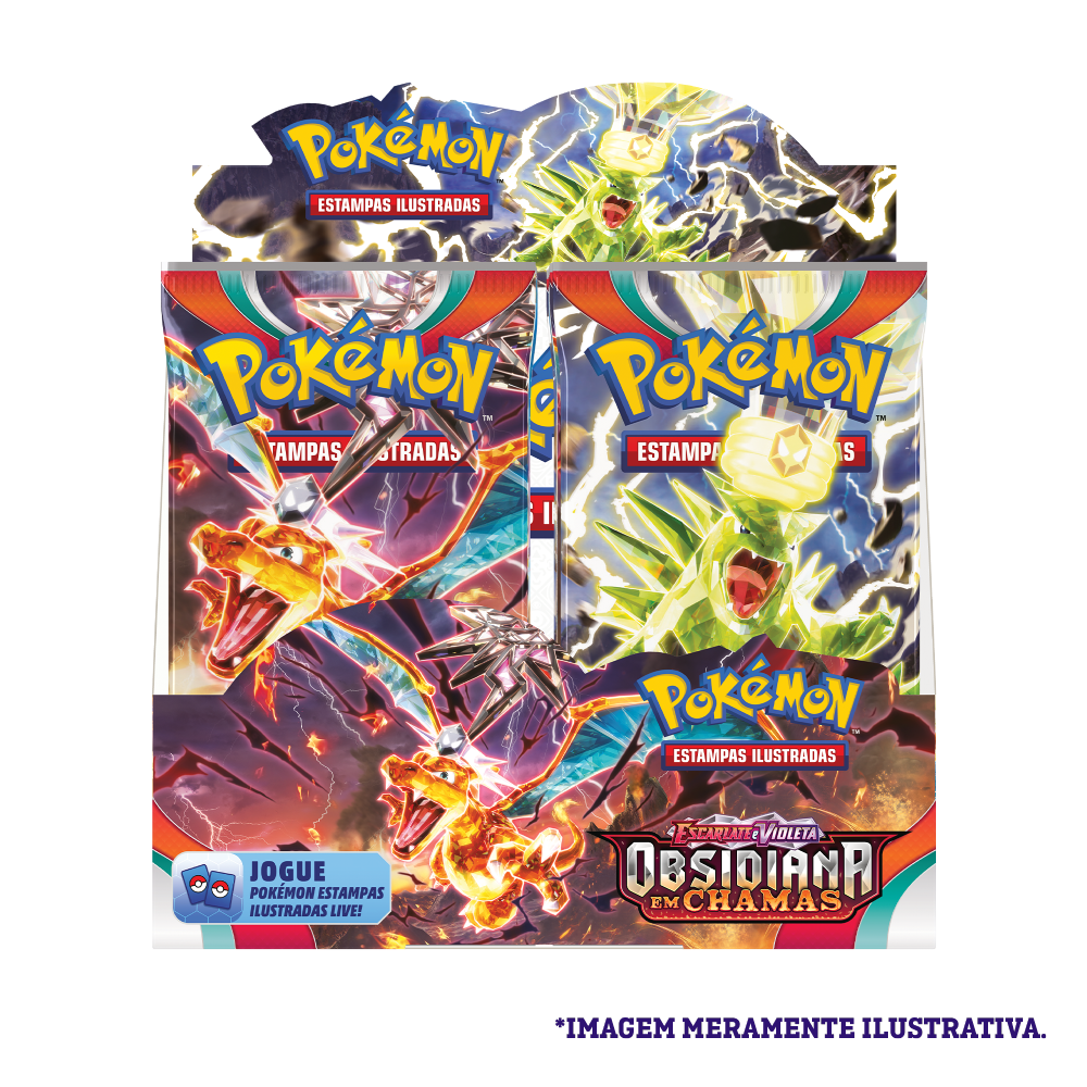 Booster Box EV03 Obsidiana Em Chamas