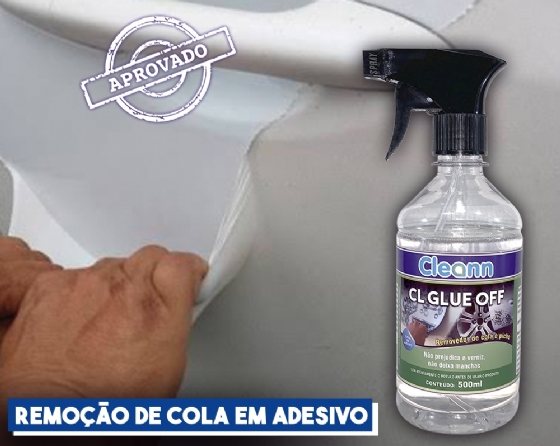 CL GLUE OFF REMOVEDOR COLA E PICHE CLEANN 500ml