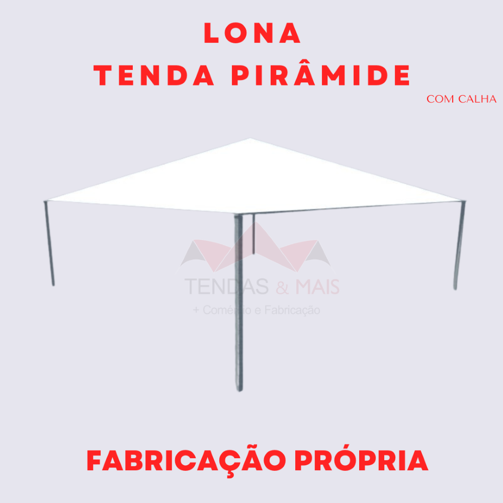 Lona Para Tenda Piramidal X Calhada