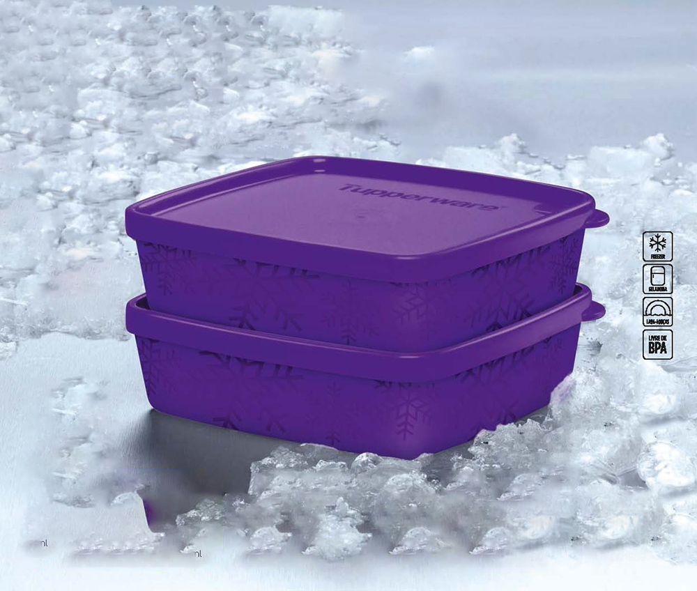 Mini Jeitosinho Neve Roxo Tupperware 250 Ml