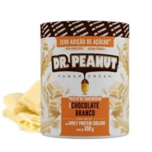 Suplementos Pasta de Amendoim Chocolate Branco com Whey 1kg Dr