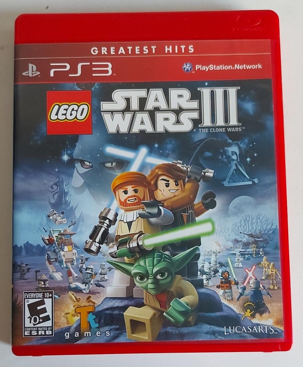 Lego Star Wars The Clone Wars PS3 PlayStation Essentials