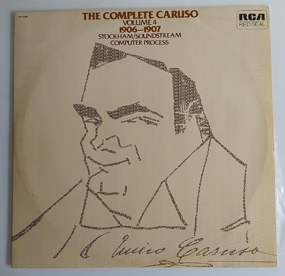 Caruso The Complete Caruso Volume 4 1906 1907 LP Usado