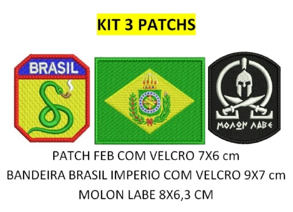 Patch - Bandeira - Thruster Brasil