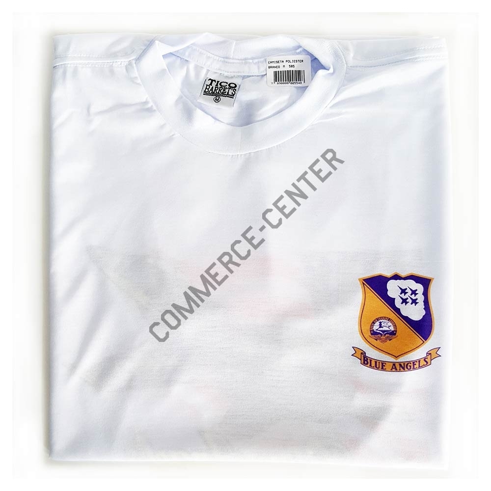 Camiseta Brasil - Branca- Commerce-Center