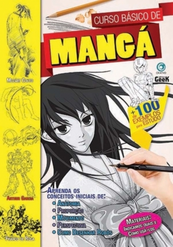Estruturas básicas de mangá, técnicas de pintura de expressão, desenho, se  iniciou, auto-estudo, zero livros básicos, livros de desenho de anime