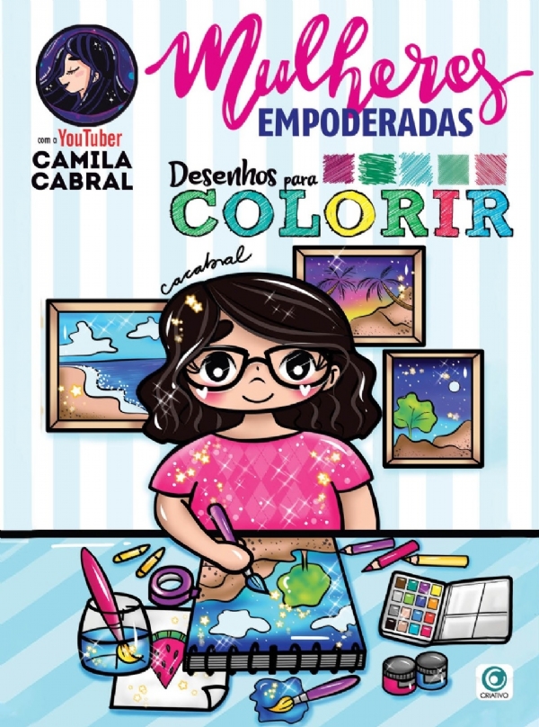  Arte kawaii incrível - Livro de colorir - Desenhos