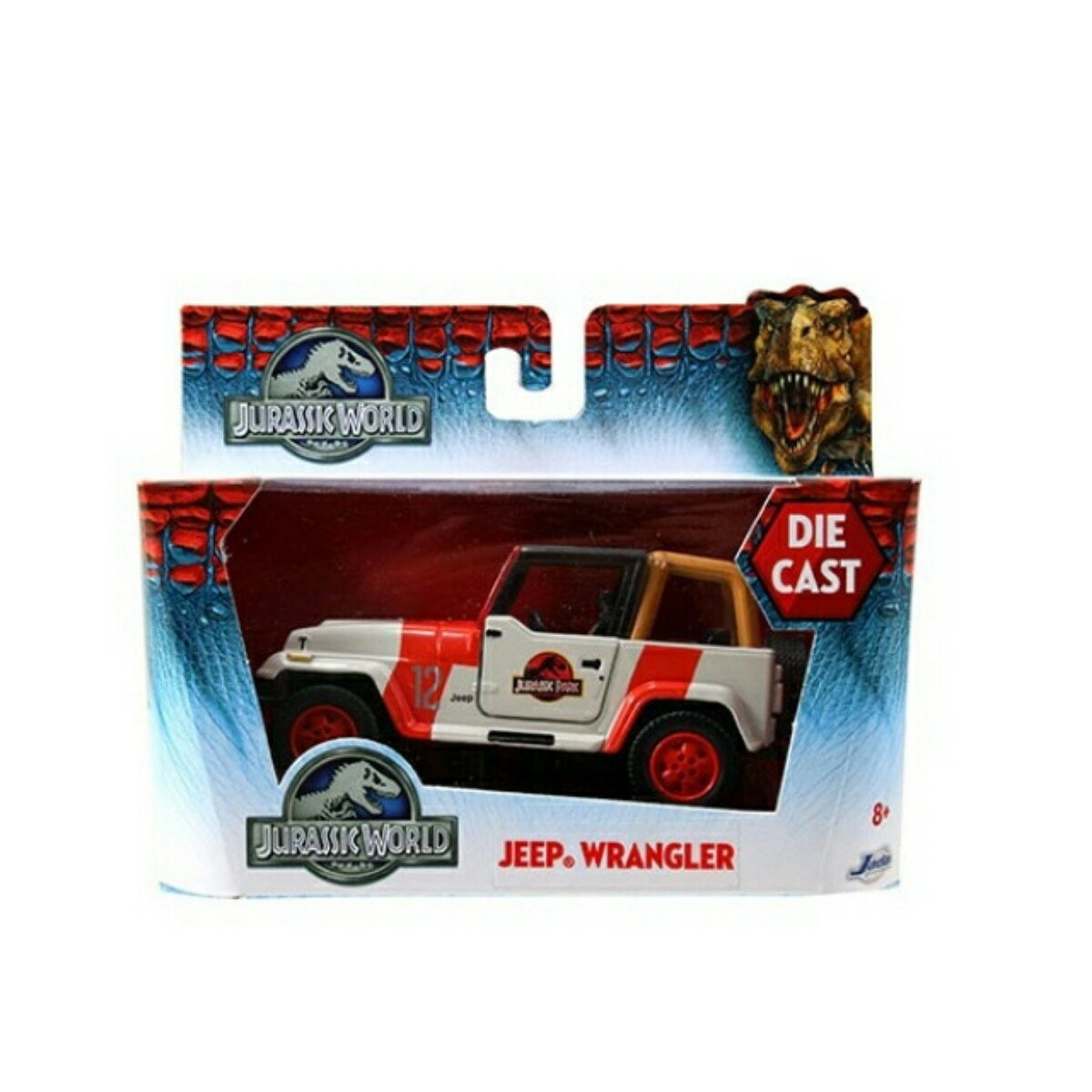 Jada Nano Hollywood Jurassic Park - Modello Diecast In Scala Ridotta, Veicolo Pressofuso, Multicolore, Collezione Per Adulti