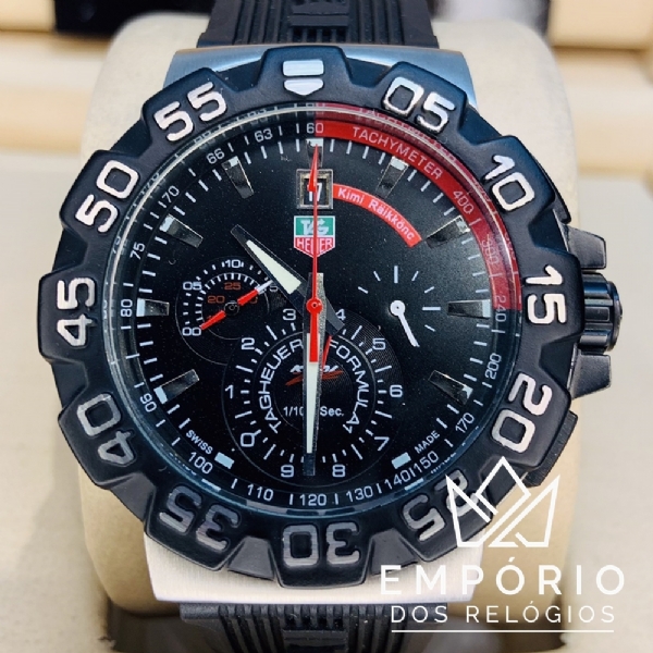 TAG Heuer Formula 1 Cron grafo Preto R plicas de Rel gios