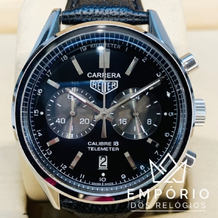 TAG Heuer Carrera Calibre 16 Preto R plicas de Rel gios Premium AAA