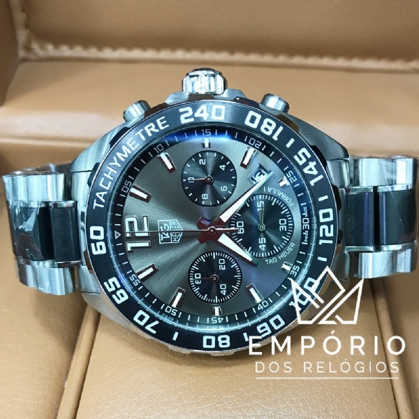 TAG Heuer Formula 1 Cron grafo Cinza R plicas de Rel gios