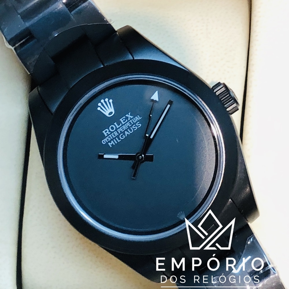 Rolex Milgauss Dark Knight R plicas de Rel gios Premium AAA