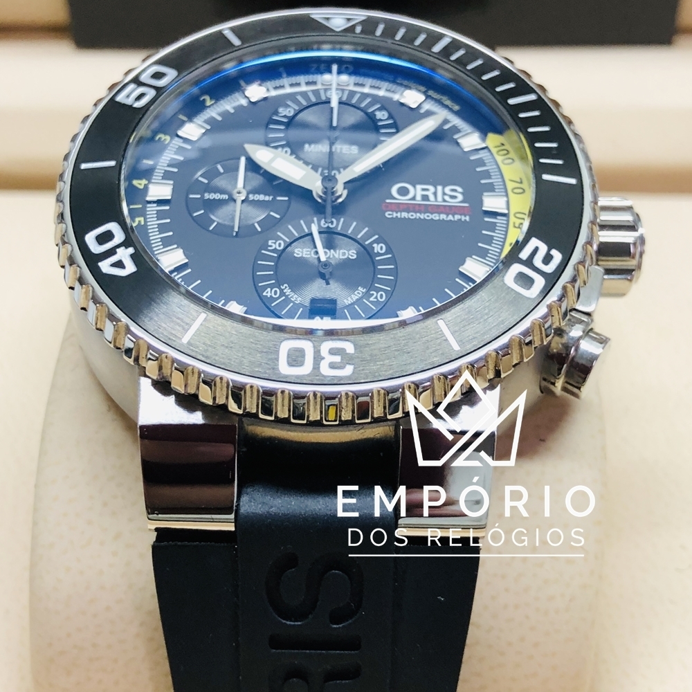 Oris Aquis Depth Gauge R plicas de Rel gios Premium AAA