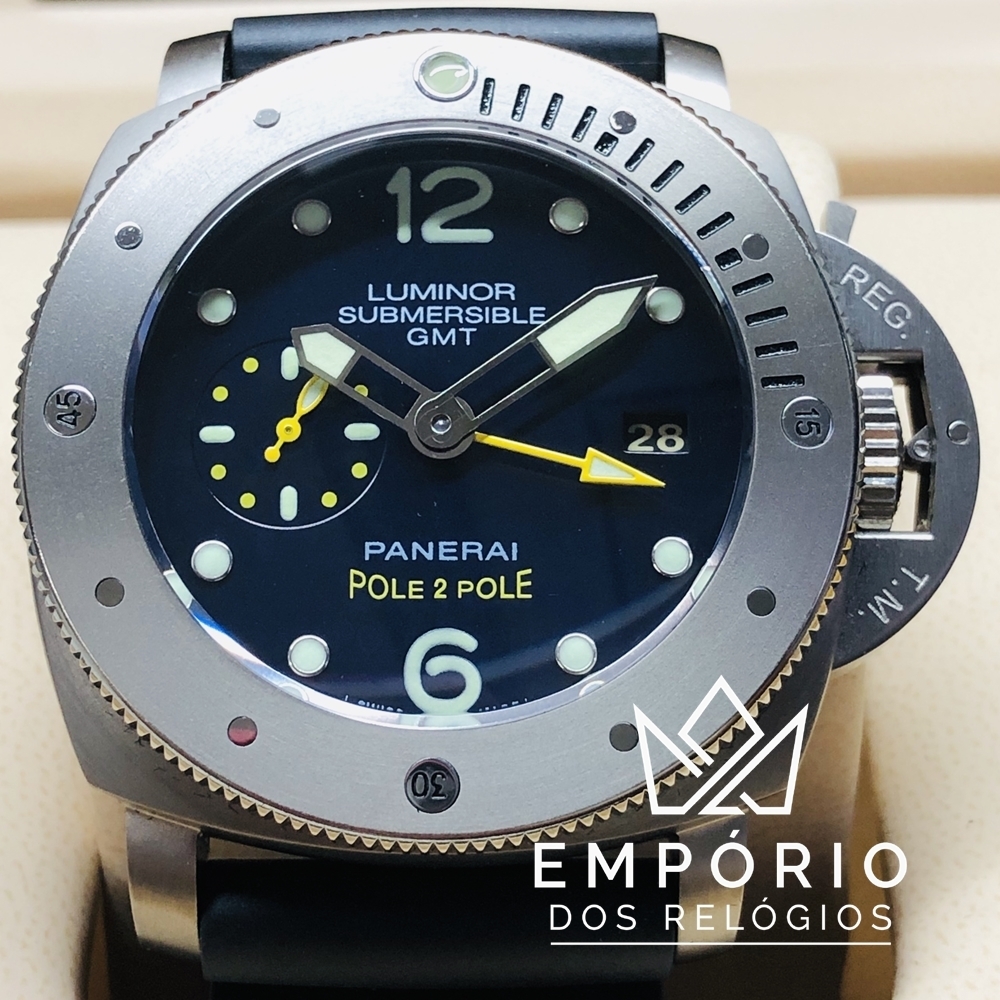 Panerai Submersible GMT Pole 2 Pole Special Edition R plicas de