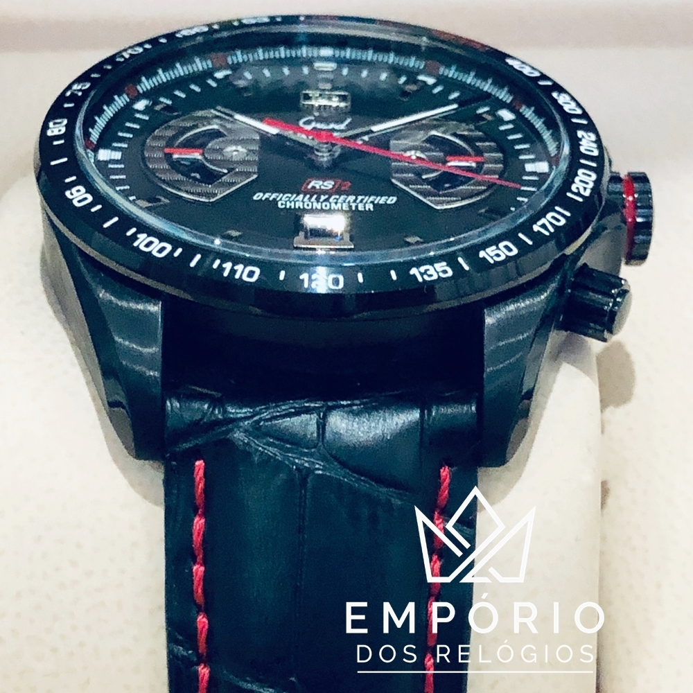 TAG Heuer Grand RS2 Carrera Calibre 17 Preto R plicas de