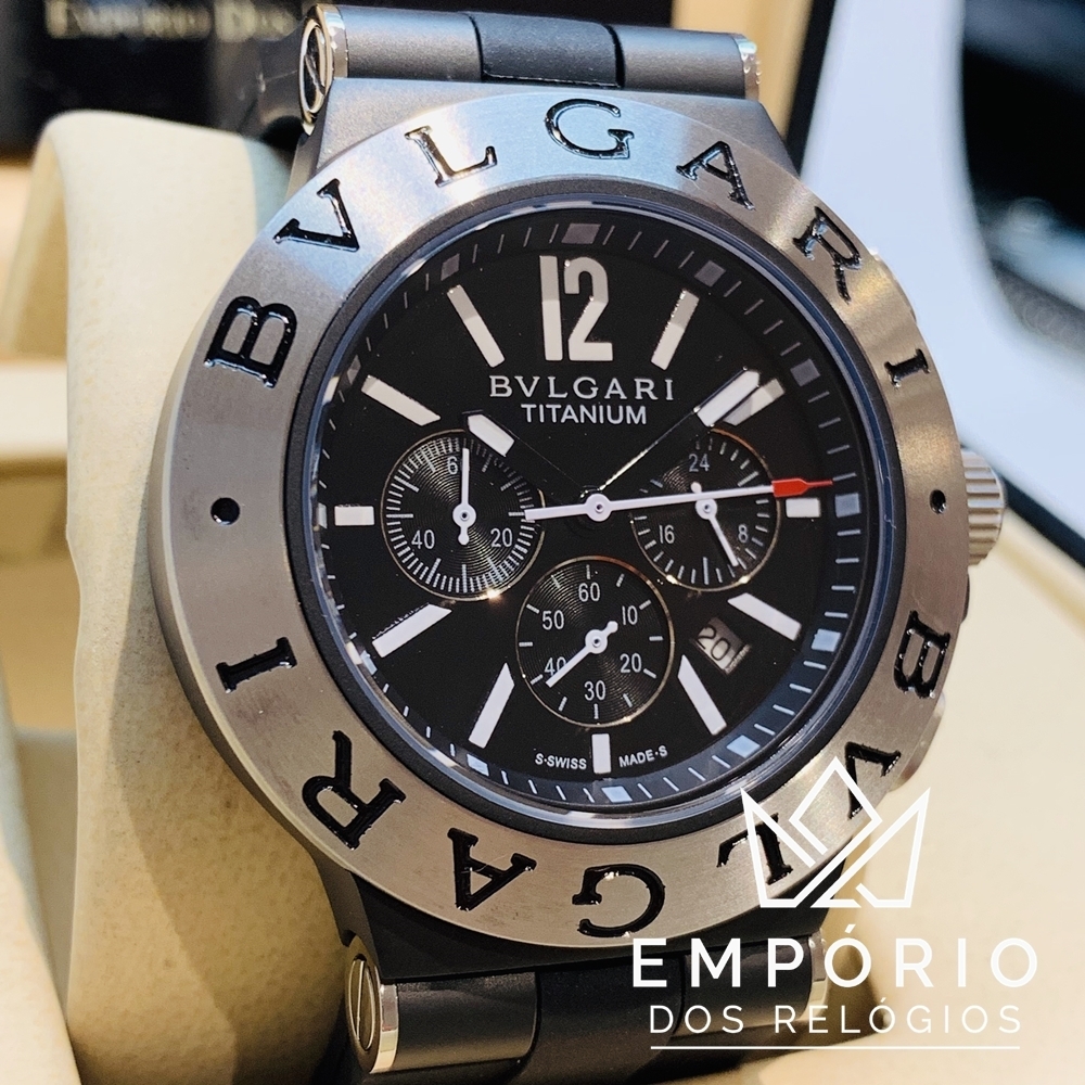 Bvlgari diagono shop titanium