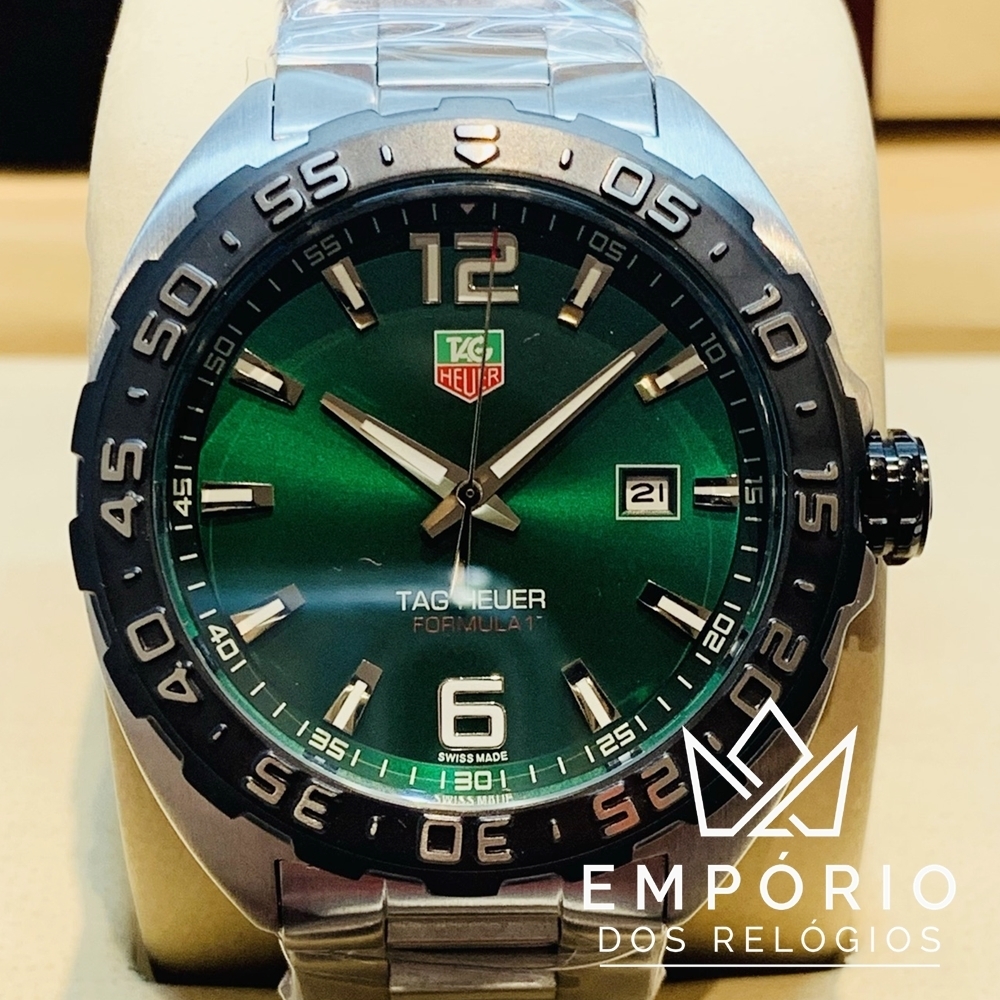 TAG Heuer Formula 1 Verde R plicas de Rel gios Premium AAA