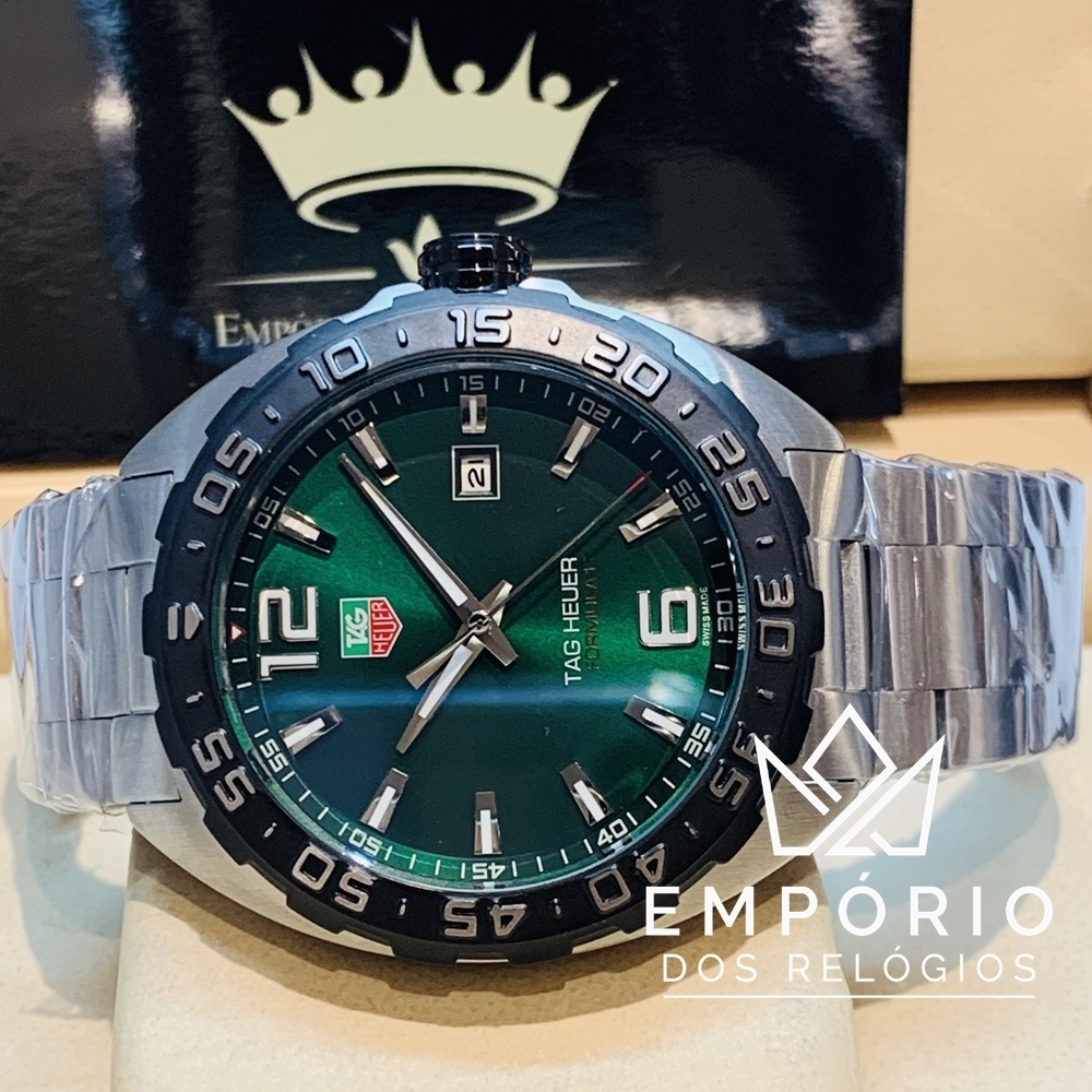 TAG Heuer Formula 1 Verde R plicas de Rel gios Premium AAA