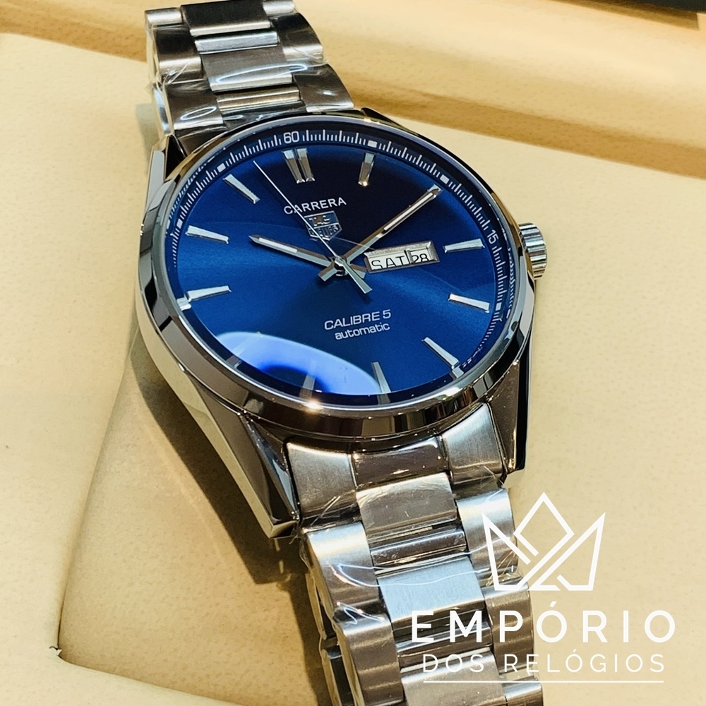 Tag heuer carrera calibre 5 online azul