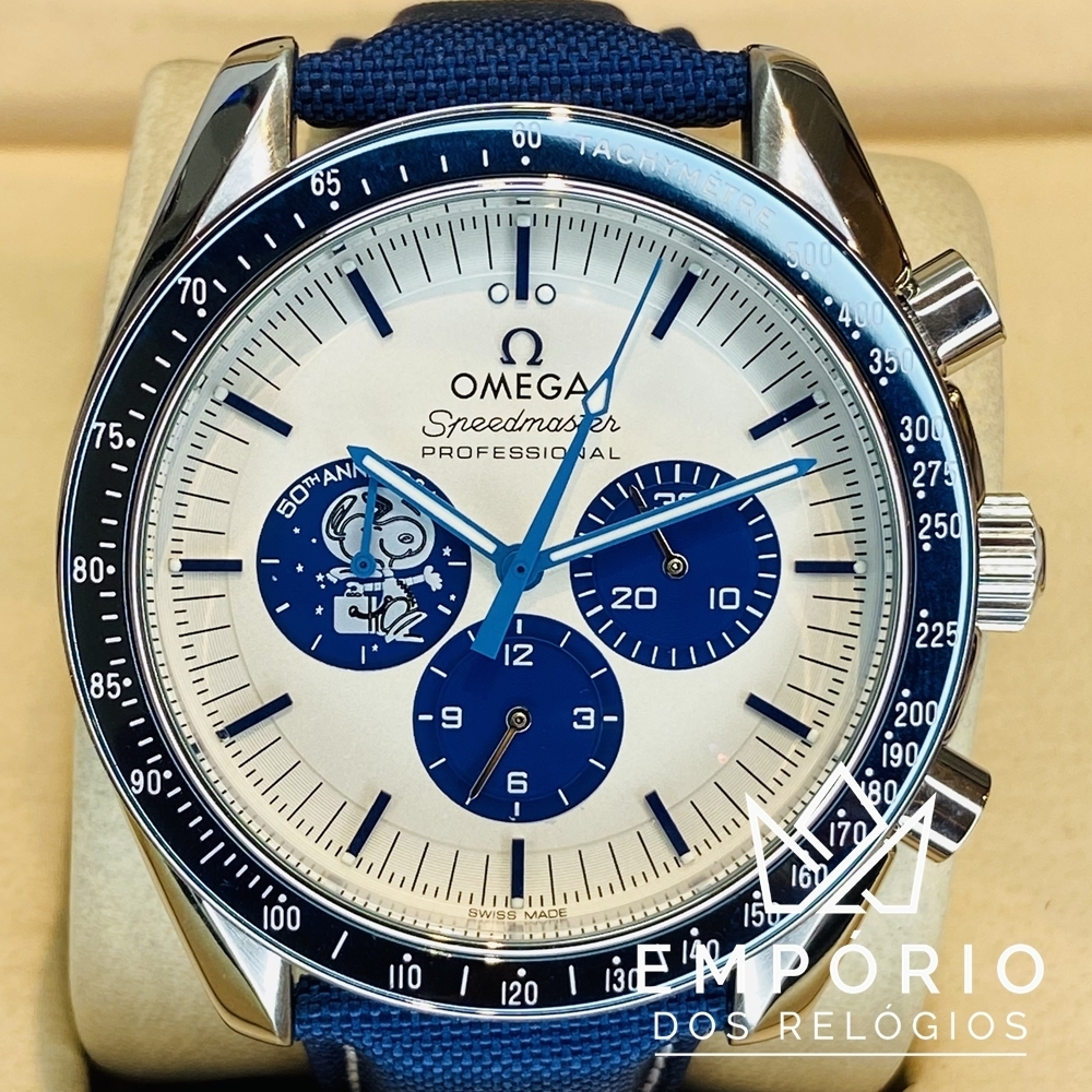 Omega Speedmaster Apollo 13 Anivers rio Silver Snoopy Award 2020