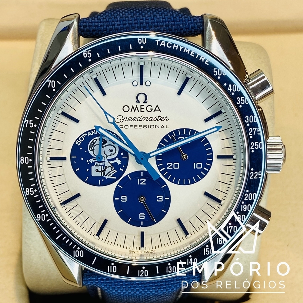 Omega Speedmaster Apollo 13 Anivers rio Silver Snoopy Award 2020