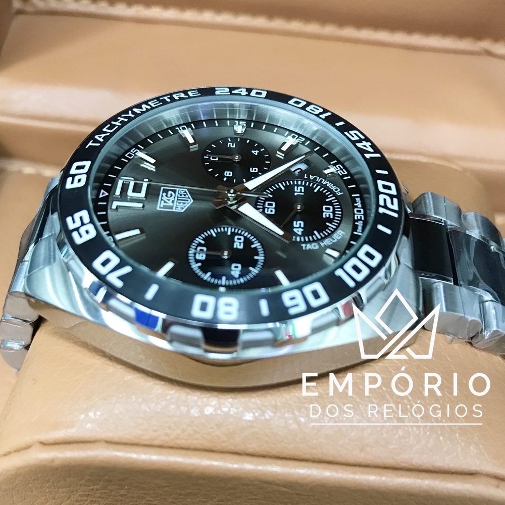 TAG Heuer Formula 1 Cron grafo Cinza R plicas de Rel gios