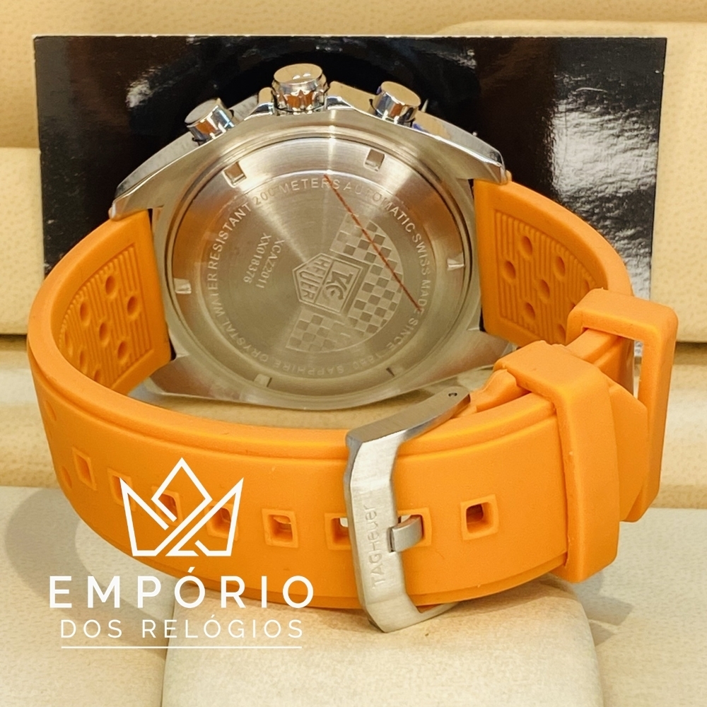 TAG Heuer Formula 1 Gulf Laranja R plicas de Rel gios Premium AAA