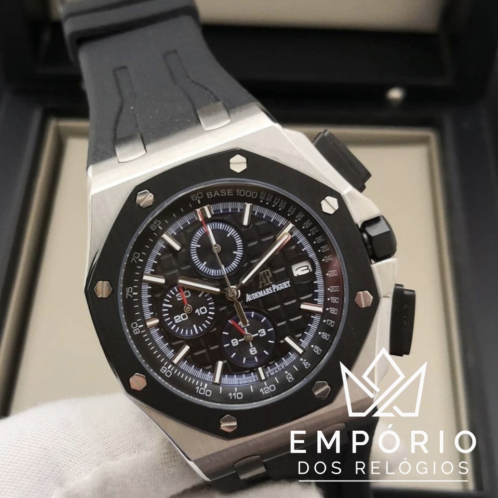 Audemars Piguet Royal Oak Offshore Chronograph Preto e A o