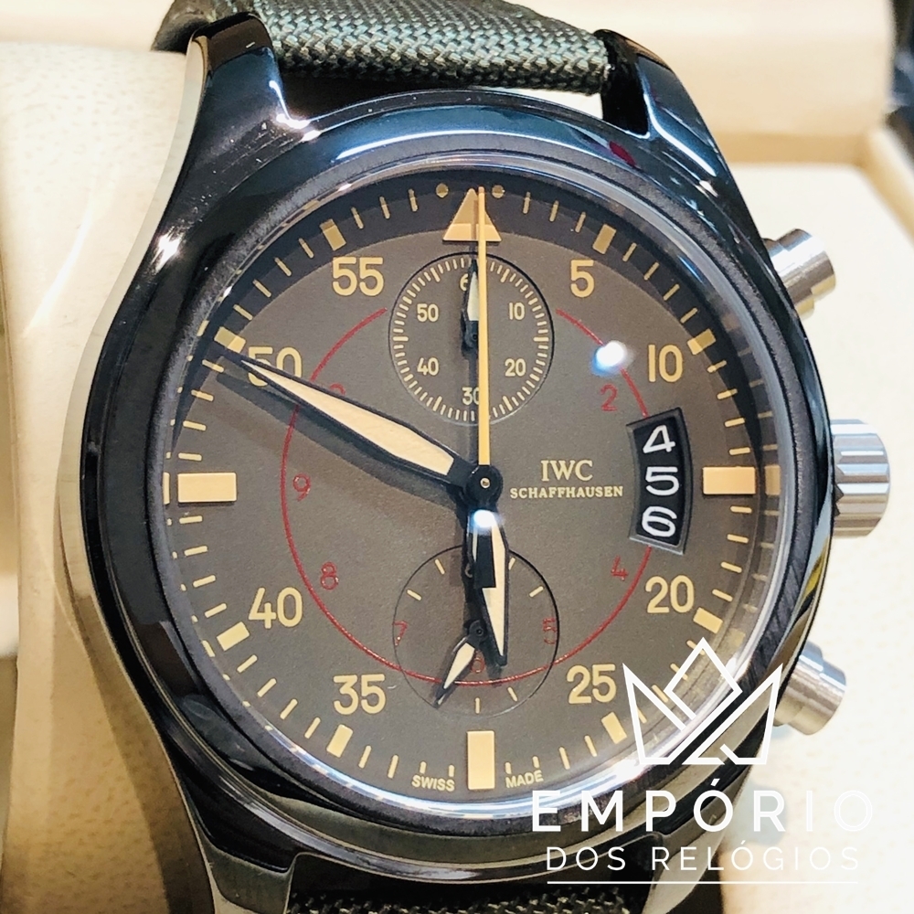 IWC Pilots Top Gun Miramar Chronograph R plicas de Rel gios