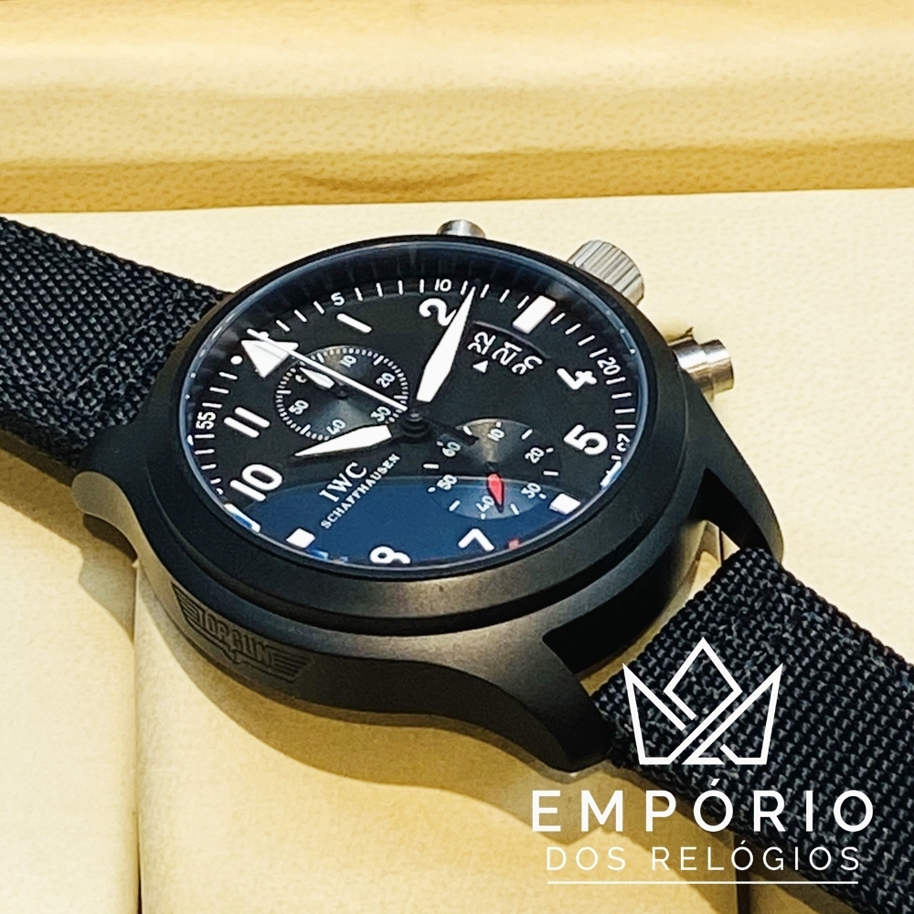 IWC Pilots Watch Chronograph Top Gun R plicas de Rel gios