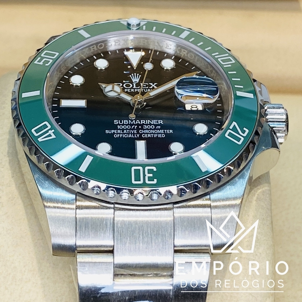 Rolex Submariner Date Preto Verde Starbucks