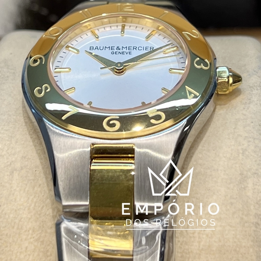 Baume Mercier Linea A o e Dourado R plicas de Rel gios Premium AAA