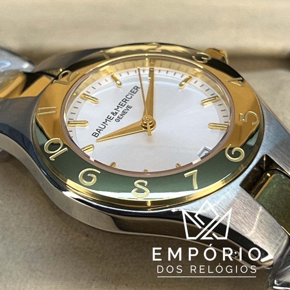 Baume Mercier Linea A o e Dourado R plicas de Rel gios Premium AAA