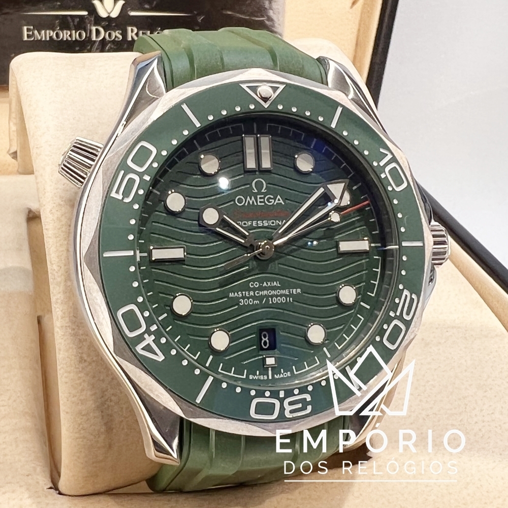 Omega Seamaster Diver 300M Verde