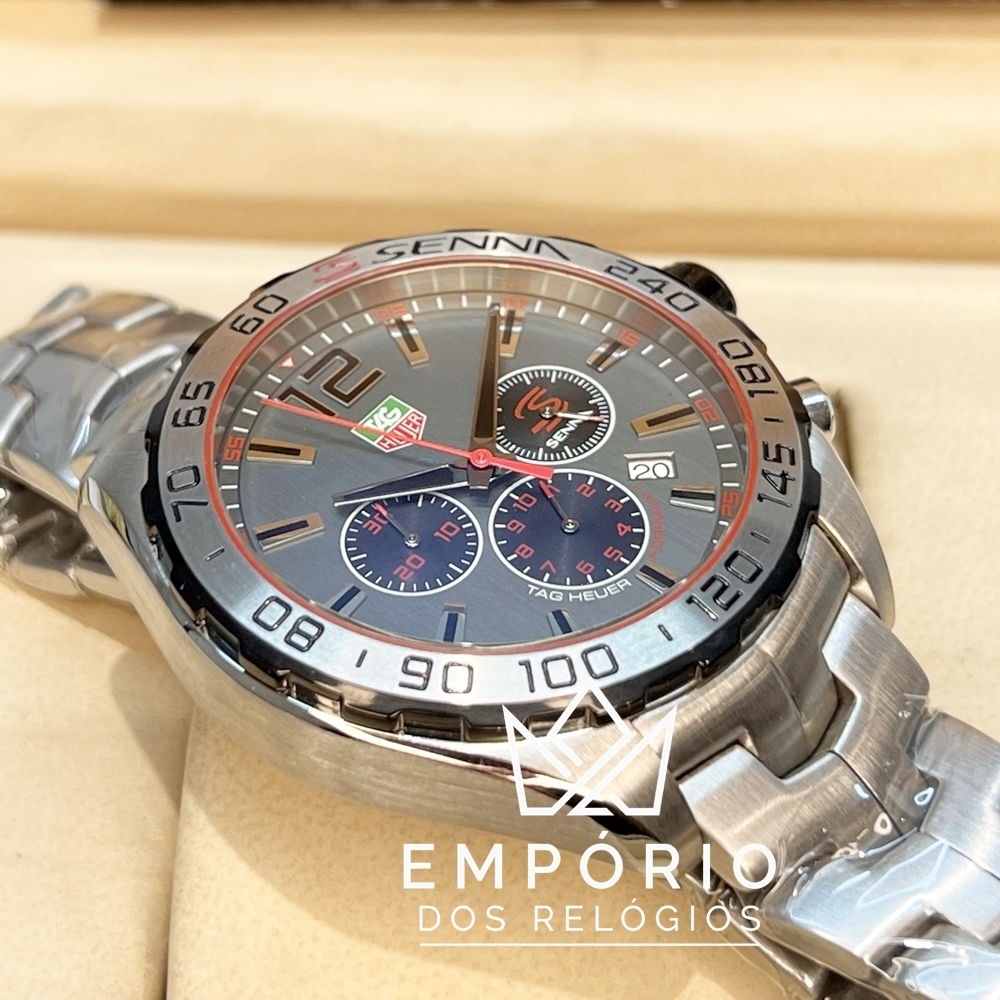 TAG Heuer Senna Formula 1 Cinza R plicas de Rel gios Premium AAA