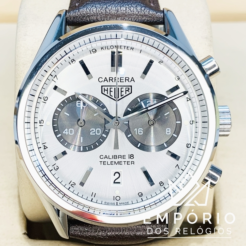 TAG Heuer Carrera Calibre 18 Branco R plicas de Rel gios Premium AAA