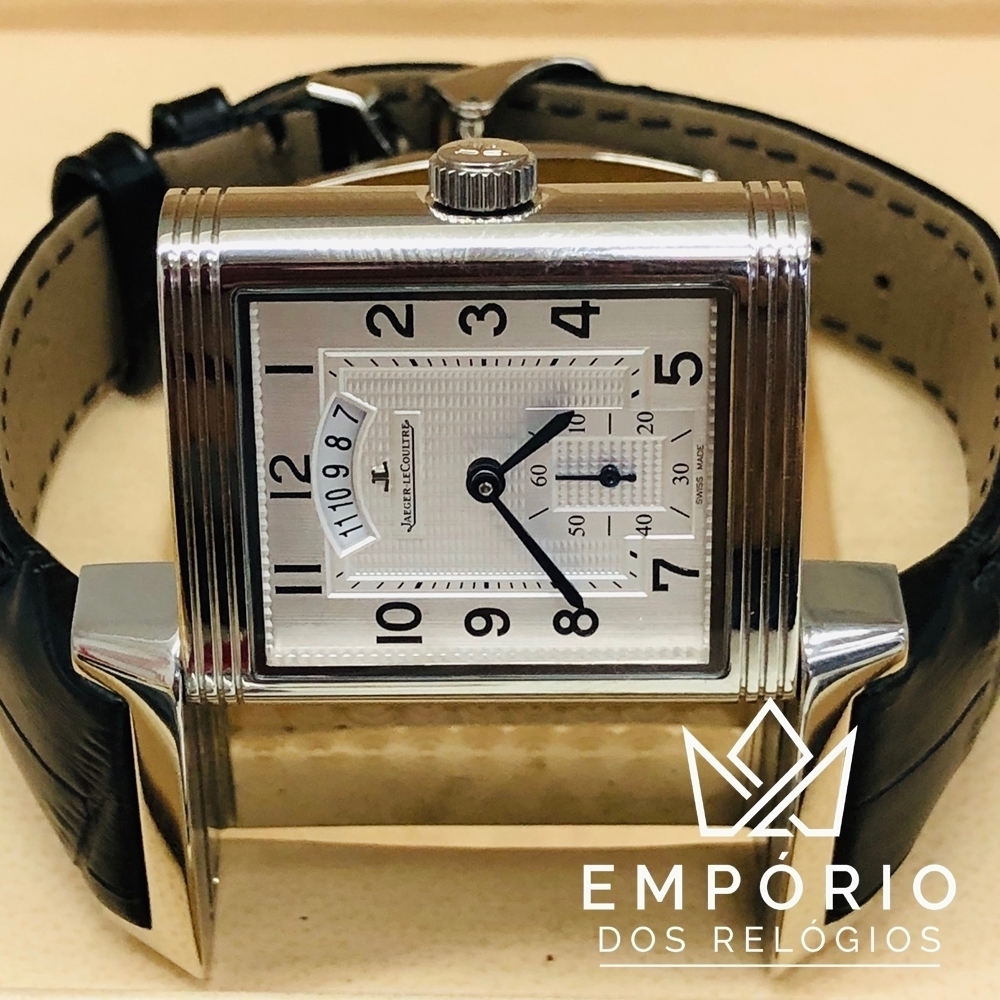 Jaeger LeCoultre Reverso DuoDate R plicas de Rel gios Premium AAA