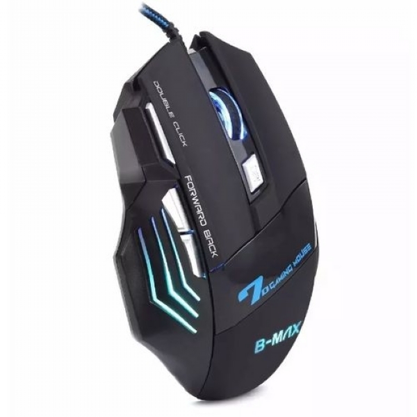 Mouse Gamer Profissional B-Max X7 Gaming 7D / 2400DPI / E-sport