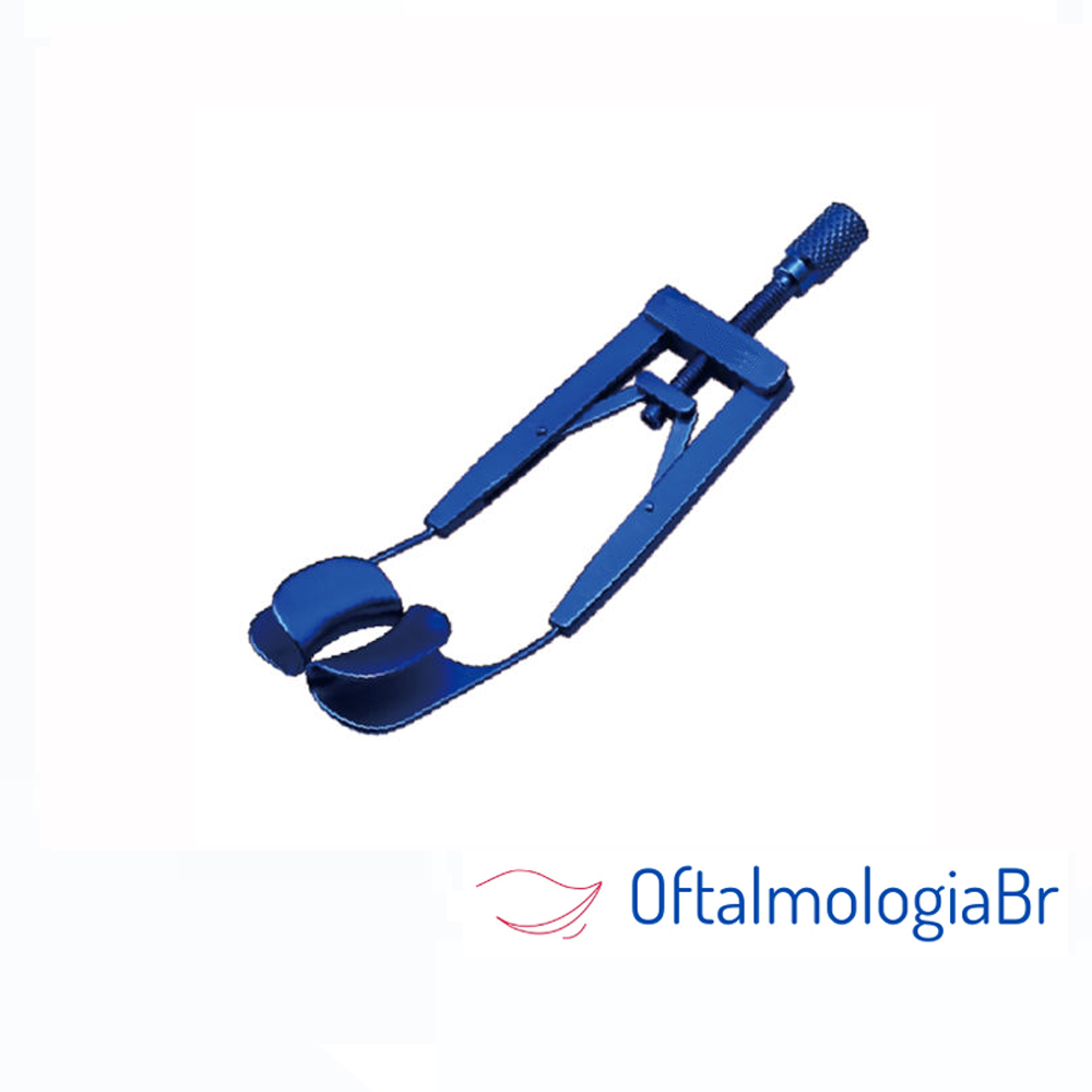 BLEFARO ARTICULADO DE TITÂNIO LAMINA FECHADA