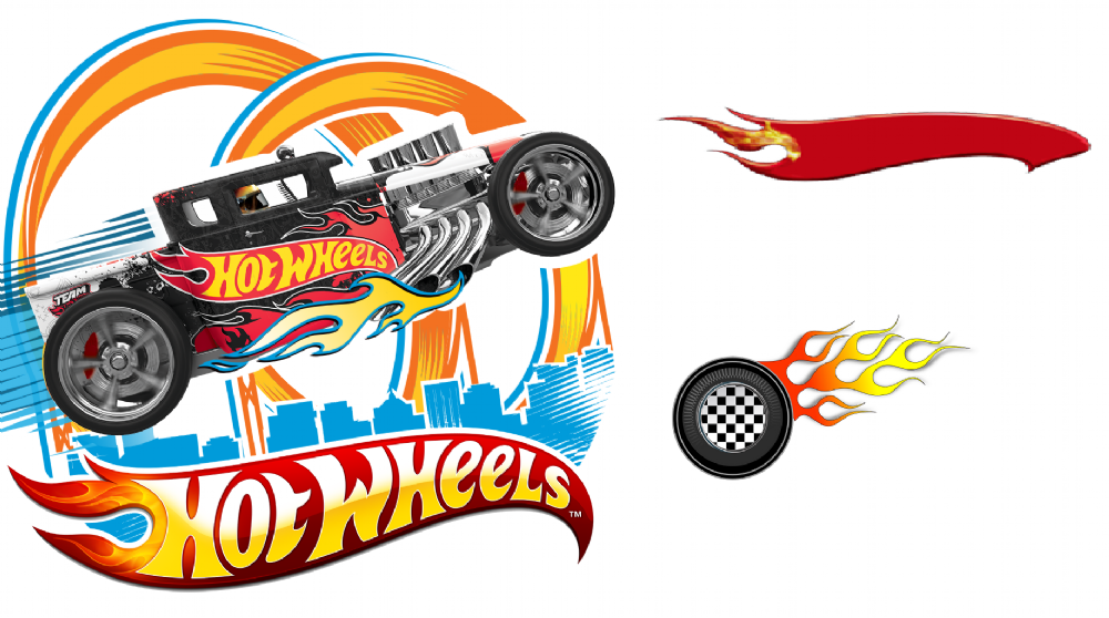 Topo de bolo - Hot Wheels