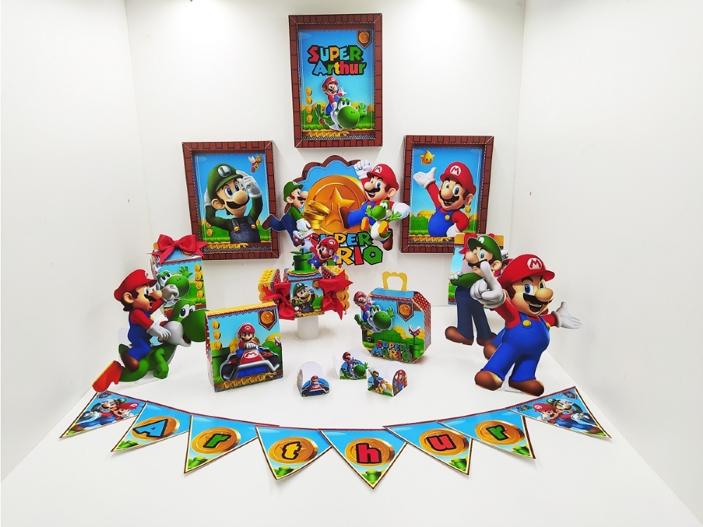 Kit Festa Mario Luigi