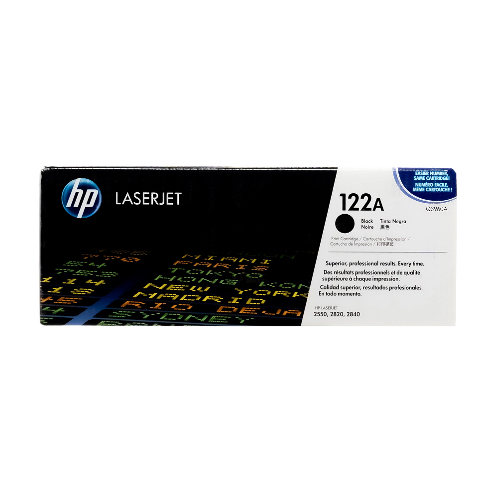 Toner HP 122A Black Q3960A