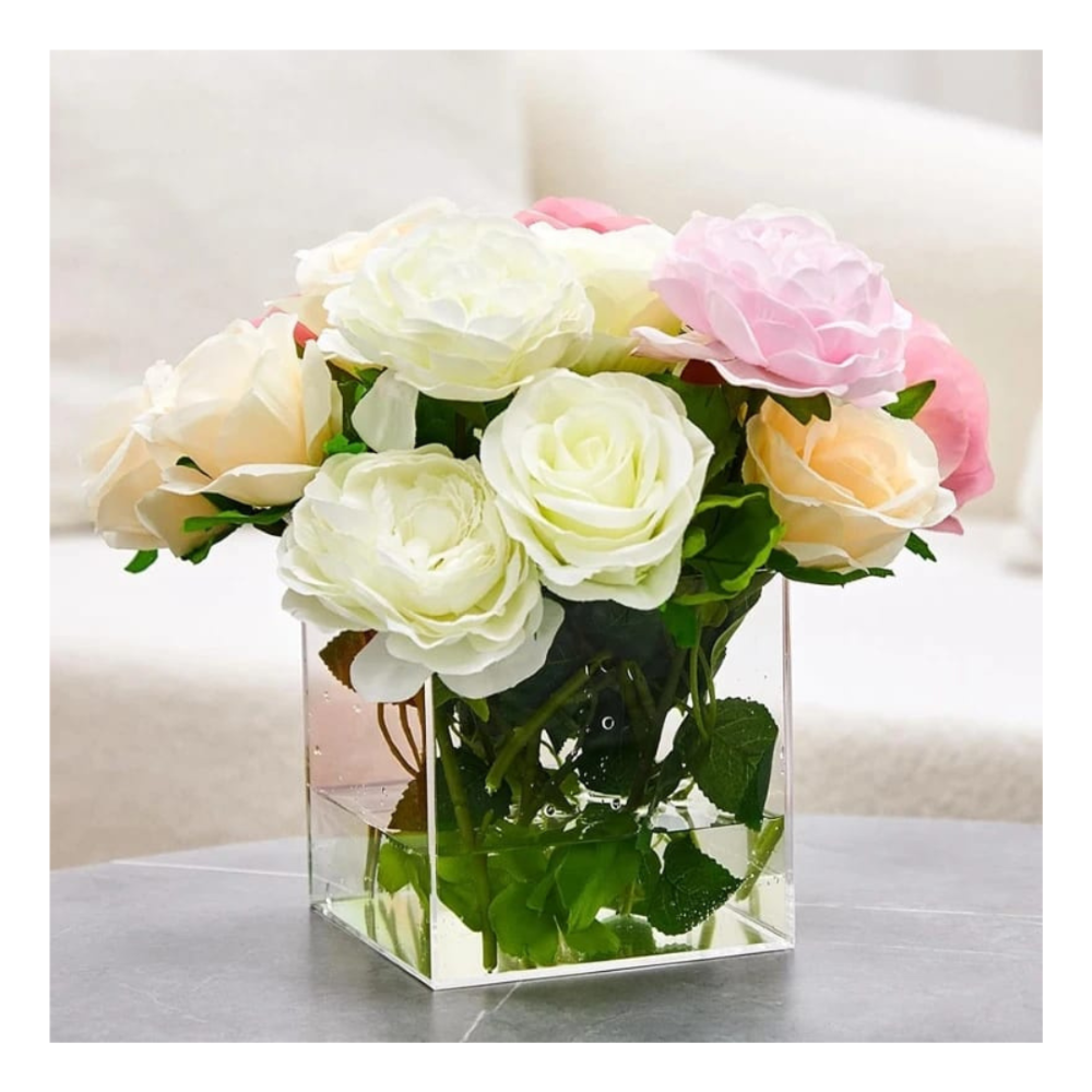 Vaso De Flores Para Centro De Mesa