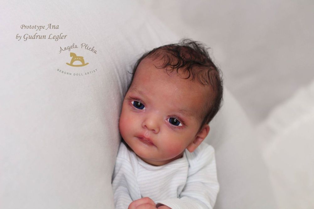 Bebê Reborn Kit Kylin - Coleção de Ateliê Ana d'Andrade (@4B7B4F)