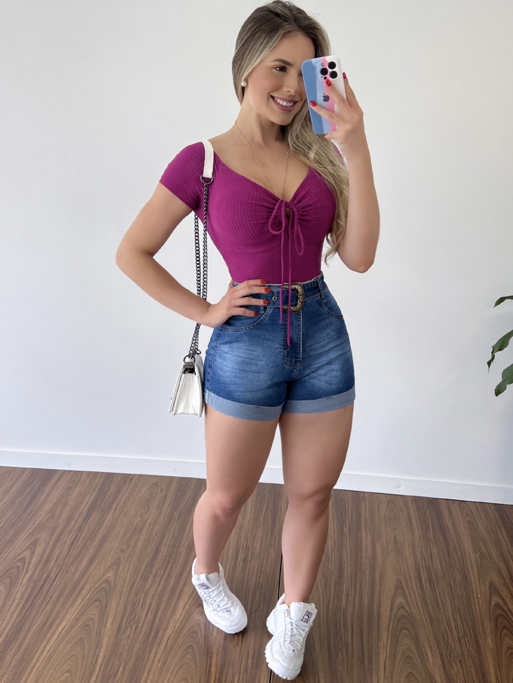 SHORT JEANS RUBIA