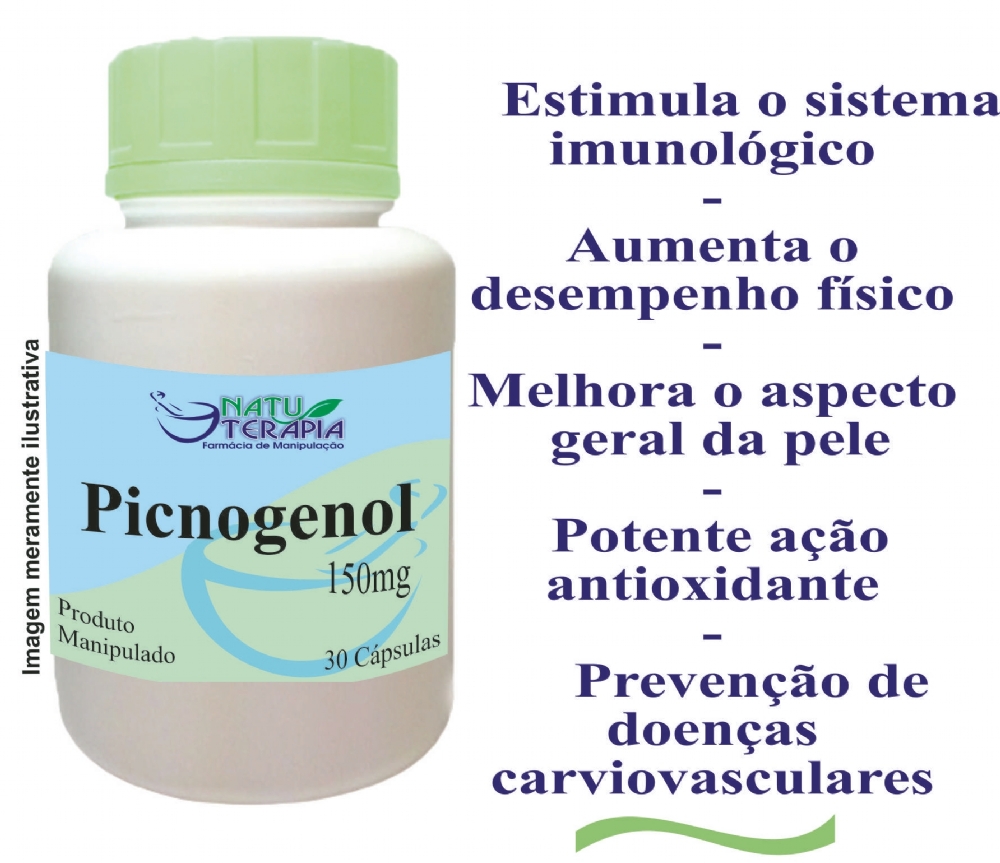 Picnogenol 150mg - 30 cápsulas