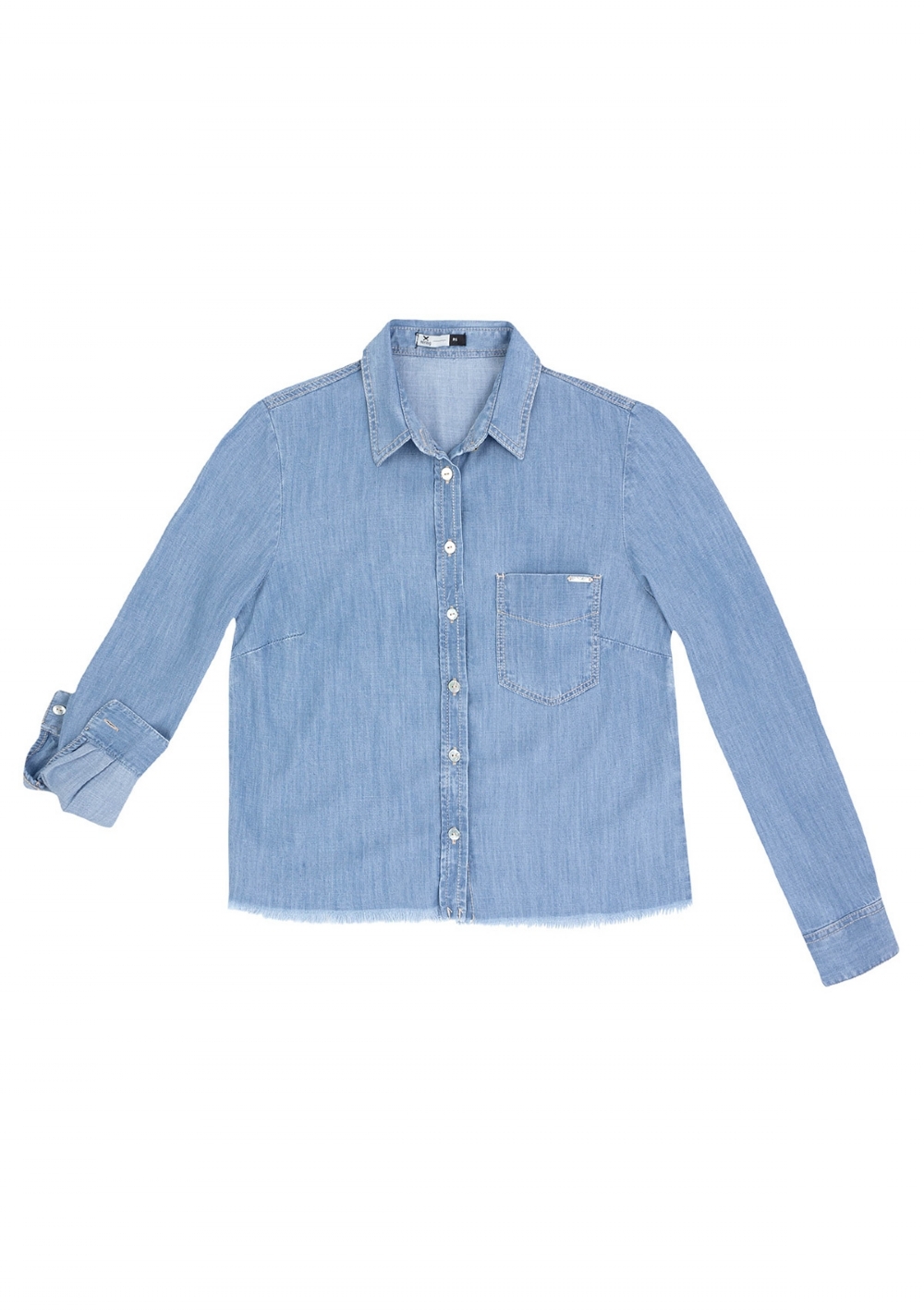 Camisa clearance jeans desfiada