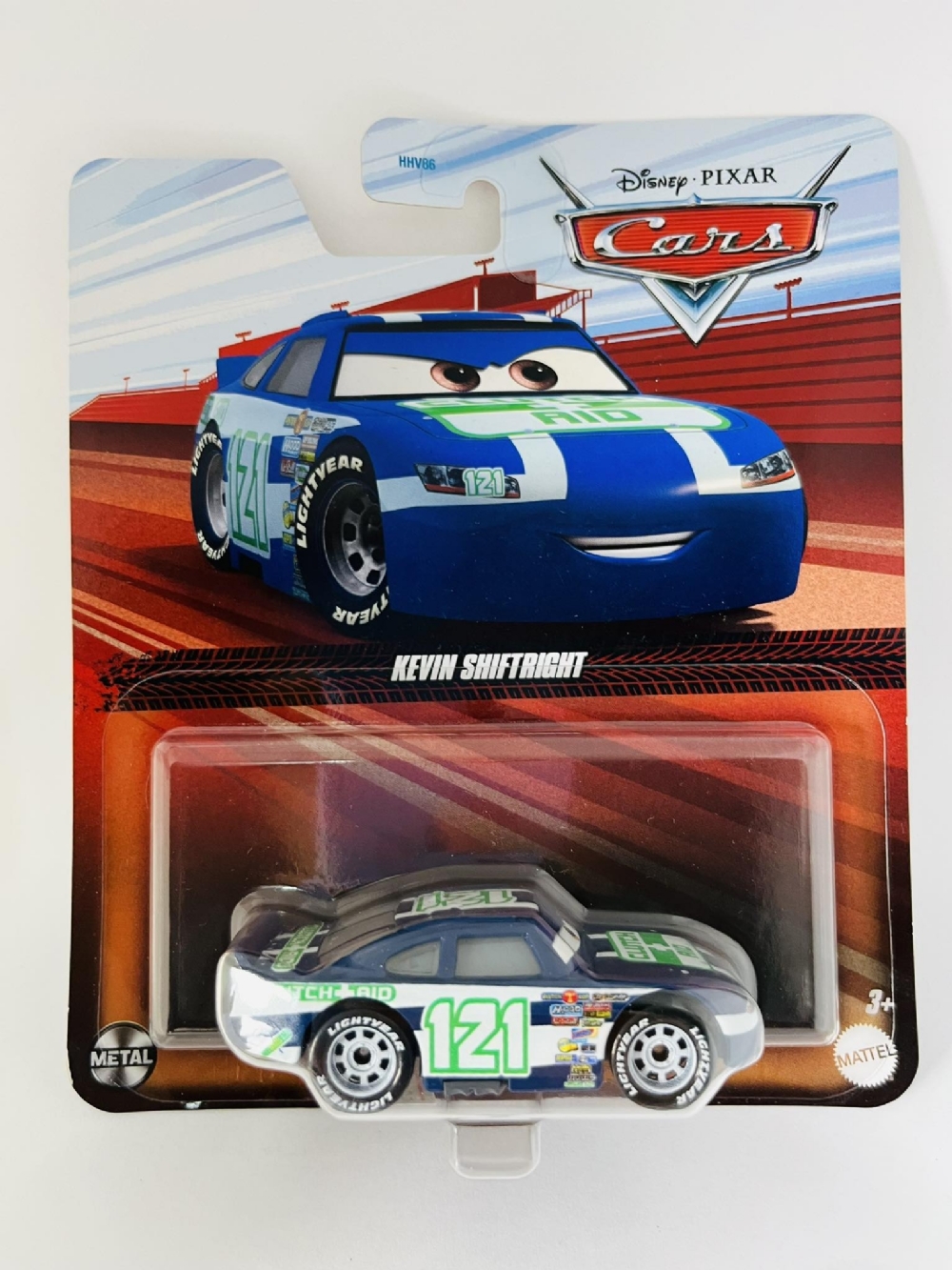 Mattel Disney Pixar Cars - Kevin Shiftright, Macchinina In Metallo Scala 1:55, Personaggio Serie Next Generations